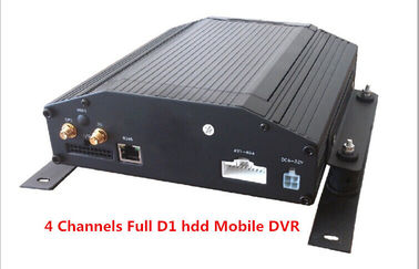 Digital-Videorecorder 4Ch volles D1 HDD u. bewegliche DVR Unterstützung GPS 3G/WIFI DES Sd-Karten-Auto-