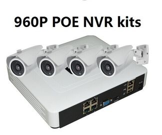 1,3 Recorder Megapixels NVR für IP-Kameras, Ausrüstungen 960P 4 CH HD NVR