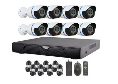 Wasserdichte CCTV-Überwachungskamera-Systeme im Freien mit Kreuzung DVR