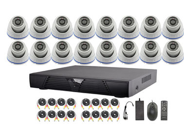 16 Überwachungs-Videoüberwachungskamera-Systeme des Kanal-AHD DVR mit 3.6-16mm örtlich festgelegter Linse