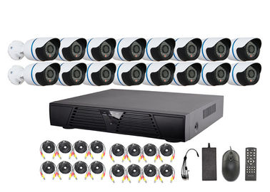16 Kanal SONY-CCD AHD CCTV-Überwachungskamera-System-schwache Beleuchtung