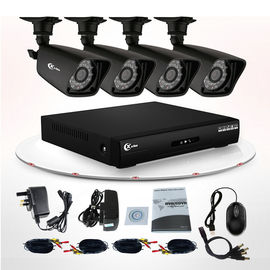 Vandalen-Beweis 24 LED IR Ausrüstungen der CCTV-Überwachungskamera-8CH DVR Ausrüstungs-/Überwachungskamera