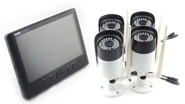 Wasserdichte Sicherheitssystemausrüstung CMOS-Kameras des drahtlosen Netzwerks 1080P HD DVR