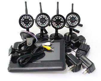 4 CH-Viererkabelbild drahtloses DVR Überwachungskamera-System, Haupt-DVR-Sicherheitssystem